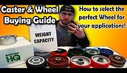 Caster & Wheel Buyers Guide - Choosing the Perfect Wheel for your Tool Box, Cart, & Equipment