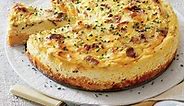 Bacon-and-Cheddar Grits Quiche Recipe