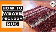 How To Weave a Rug on a Peg Loom | How to Use a Peg Loom