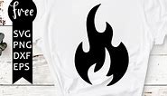 Fire svg free, flame svg, free vector files, instant download, silhouette cameo, cutting files, fire flames svg, camp fire svg, png 0748