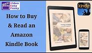 How to Buy & Read an Amazon Kindle Book