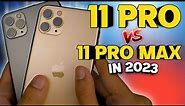 iPhone 11 Pro vs iPhone 11 Pro Max in 2023? (WHICH IS BETTER?)