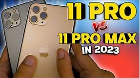 iPhone 11 Pro vs iPhone 11 Pro Max in 2023? (WHICH IS BETTER?)