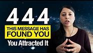 444 Angel Number - You Need To Know This - Pay Attention