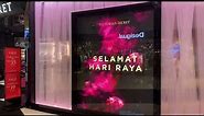 Victoria’s Secret Sign wishing SELAMAT HARI Raya! Vivocity Singapore
