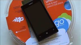 AT&T Nokia Lumia 520 with GDR2 and Amber, unboxing and tour