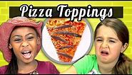 KIDS vs. FOOD #5 - PIZZA TOPPINGS