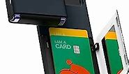 GOOSPERY Galaxy Z Flip 4 / Z Flip 3 Wallet Case with Card Holder, Protective Dual Layer Bumper Phone Case, Navy