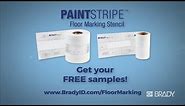 Brady PaintStripe Floor Marking Stencil