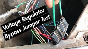 How To Test An External Voltage Regulator (Pre-73 C10)