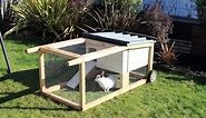 How to build a house-on-wheels for rabbits, guinea pigs & other small animals
