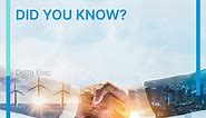 Did you know? Delta Electronics... - Delta Electronics India