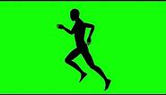 4K Running Man Green Screen | Free Footage