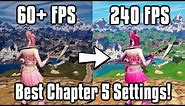 Fortnite Chapter 5 Settings Guide! - FPS Boost, Colorblind Modes, & More!