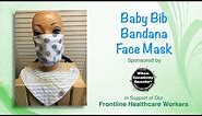Baby Bib Bandana Face Mask DIY