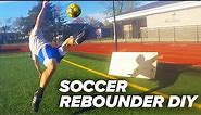 Soccer DIY Rebounder - Create Your Own Rebounder For CHEAP!!