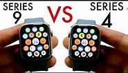 Apple Watch Series 9 Vs Apple Watch Series 4! (Comparison) (Review)