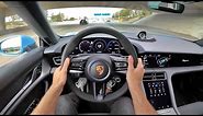2020 Porsche Taycan 4S Performance Battery Plus POV Test Drive (3D Audio)(ASMR)
