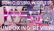 Best Budget RGB Cat Ear Headset? 😽 Pink Somic GS510 Bluetooth | Unboxing Review & Discount Code