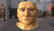 Realistic Roblox Noob Face - 3D model by Bukachell