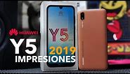 Huawei Y5 2019 Español Unboxing y Primeras Impresiones analisis huawei y6