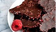 Dark Chocolate Raspberry Bark