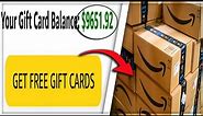 HOW TO GET FREE AMAZON GIFT CARDS INSTANTLY (100% VALID)