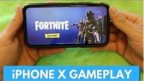 Fortnite Mobile on iPhone X! (Gameplay & First Impressions)