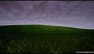 Windows XP “Bliss” Screensaver with Day/Night cycle!