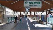 🇯🇵 Osaka Izumi-Chuo Sky Walk | Japan Walking Tour 4K