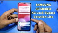 SAMSUNG All Models KG Lock Bypass | A137F KG Lock Bypass
