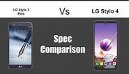 LG Stylo 3 vs LG Stylo 4 - Spec Comparison