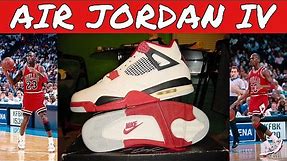 Michael Jordan Wearing The Air Jordan 4 Fire Red (Raw Highlights)