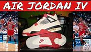 Michael Jordan Wearing The Air Jordan 4 Fire Red (Raw Highlights)