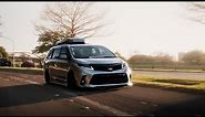 Riding in Style: Custom Toyota Sienna on Bags | JDM | Stanced