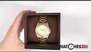 MK5639 Michael Kors Ladies Blair Gold Plated Chronograph Watch