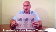 How To Make A Door Hanger Pt.1 (Design)