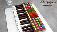 How to make a Chocolate Keyboard Cake, By: Cakes StepByStep