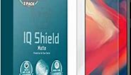 IQShield Matte Screen Protector Compatible with OnePlus 6T (Case Friendly)(2-Pack) Anti-Glare Anti-Bubble TPU Film