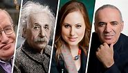 12 People Who Have The Highest IQ In The World