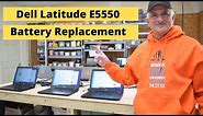 Dell Latitude E5550 Battery Replacement