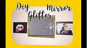 DIY GLITTER MIRROR|| Setty 25