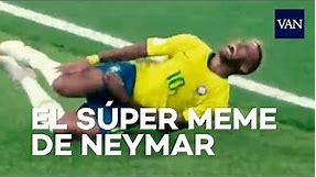 MUNDIAL DE RUSIA | El MEME de Neymar dando volteretas