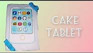 Торт в виде планшета Tablet cake