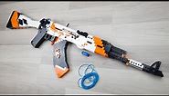 LEGO Full-Auto AK-47 | Asiimov [Blowback Rubber Band Gun] - Counter-Strike: Global Offensive