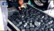 Young Kenyan Entrepreneurs Make Charcoal Briquettes From Coconut Waste