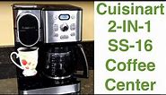 Cuisinart Coffee Center 2-in-1 Coffeemaker Review and Demo