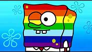Rainbow Spongebob Music Video (TheFatRat - MAYDAY)