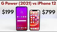 Moto G Power (2021) vs iPhone 12 - Who Will Win?