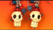 How to Make a Sugar Skull Glass Bead in Three Minutes